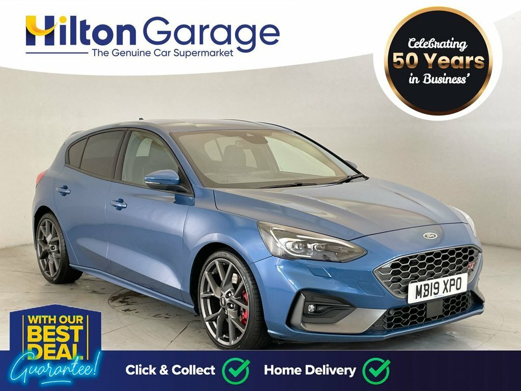 Compare Ford Focus St MB19XPO Blue