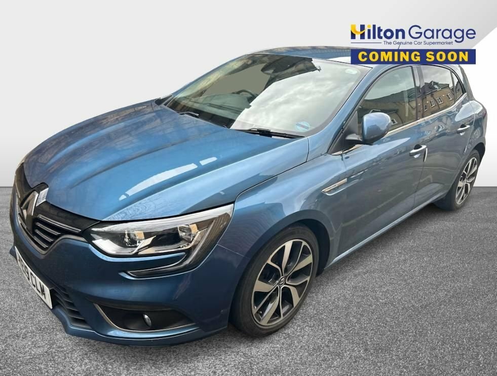Compare Renault Megane 1.5 Iconic Dci 114 Bhp YE19CLM Blue