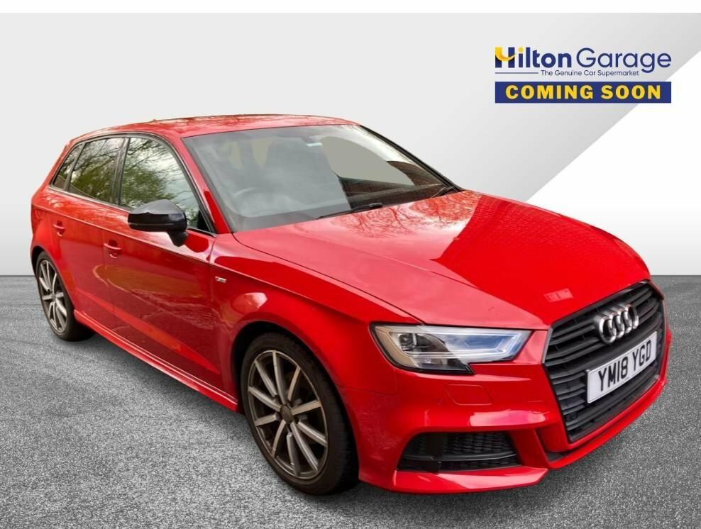 Compare Audi A3 1.5 Tfsi Black Edition 148 Bhp YM18YGD Red