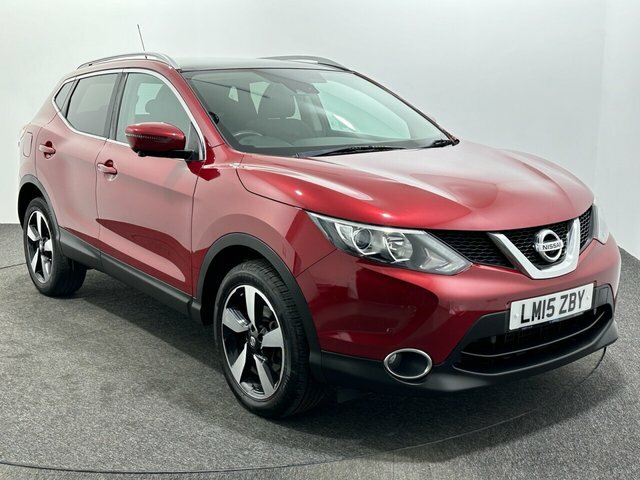 Compare Nissan Qashqai 1.5L Dci N-tec Plus 108 Bhp LM15ZBY Red