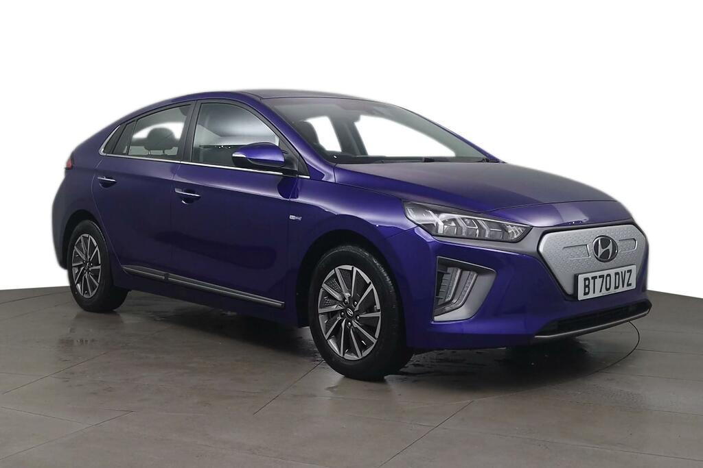 Compare Hyundai Ioniq 100Kw Premium 38Kwh BT70DVZ Blue