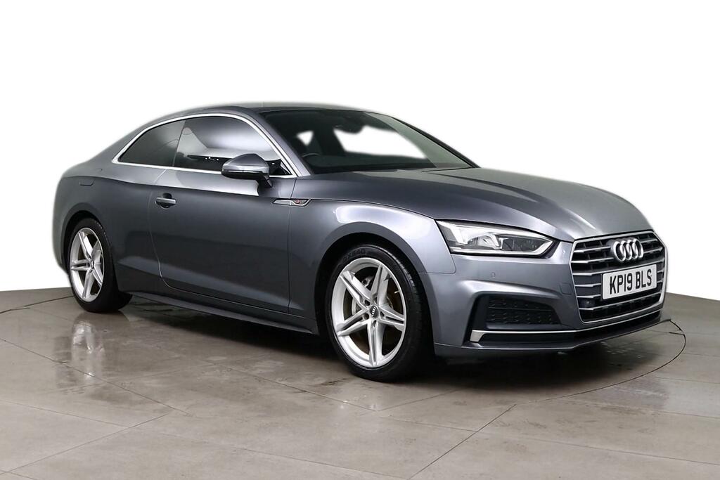 Compare Audi A5 2.0 Tdi S Line S Tronic KP19BLS Grey