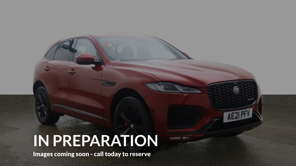 Compare Jaguar F-Pace 2.0 P400e R-dynamic Hse Awd AE21PFV Red