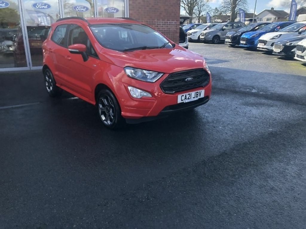 Compare Ford Ecosport 1.0T Ecoboost Gpf St-line Suv Eu CA21JBV Red