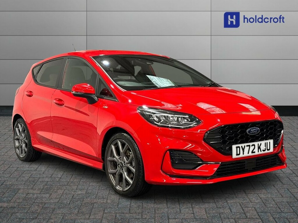 Compare Ford Fiesta 1.0 Ecoboost St-line DY72KJU Red