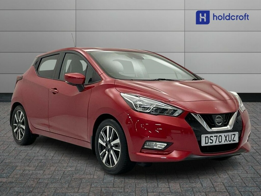 Compare Nissan Micra 1.0 Ig-t 100 Tekna Vision Pack DS70XUZ Red