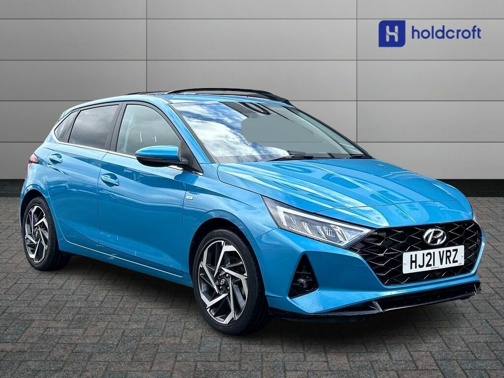 Compare Hyundai I20 I20 Premium Mhev Tgdi HJ21VRZ Blue