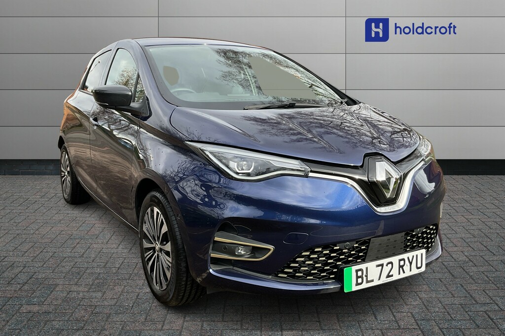 Compare Renault Zoe 100Kw Techno R135 50Kwh Boost Charge BL72RYU Blue