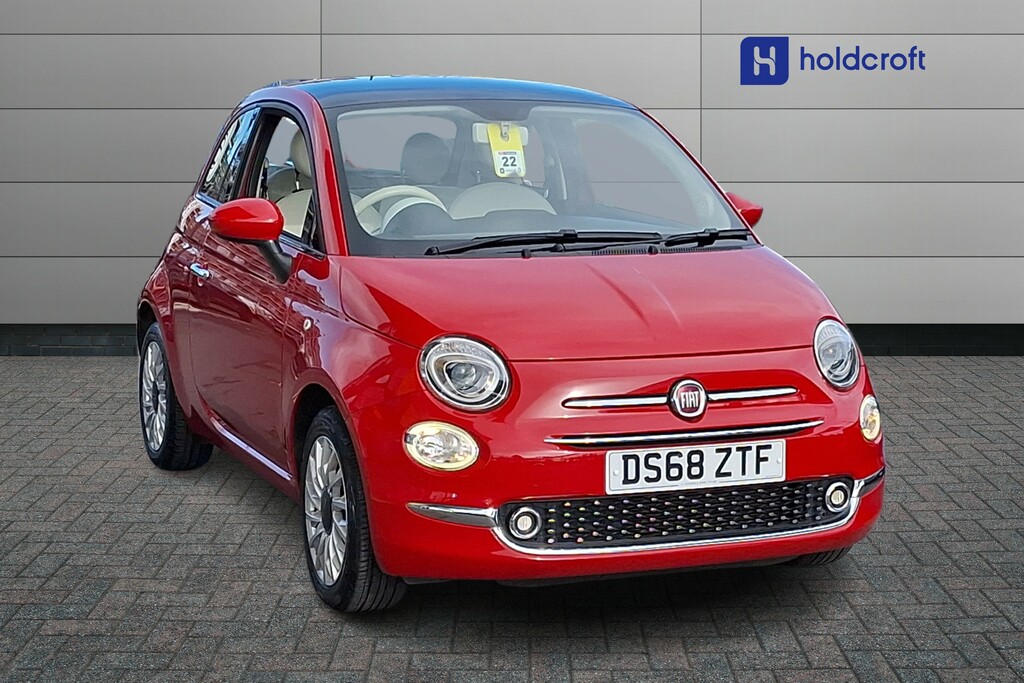 Compare Fiat 500 500 Lounge DS68ZTF Red