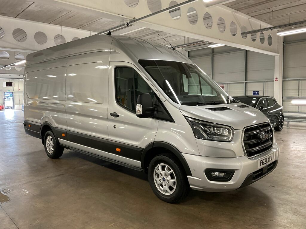 Compare Ford Transit Custom 2.0 Ecoblue Hybrid 130Ps H3 Limited Van FG21XYJ Silver