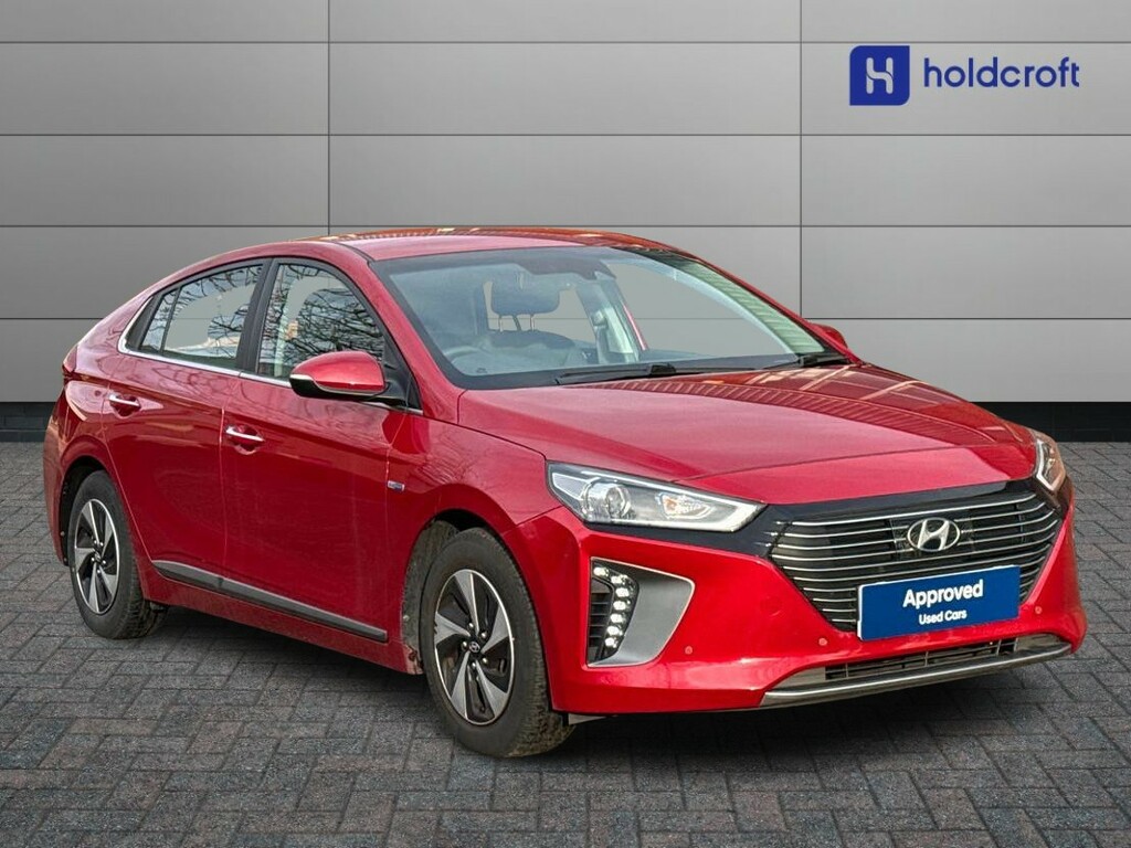 Compare Hyundai Ioniq Premium Se LY68OZV Red