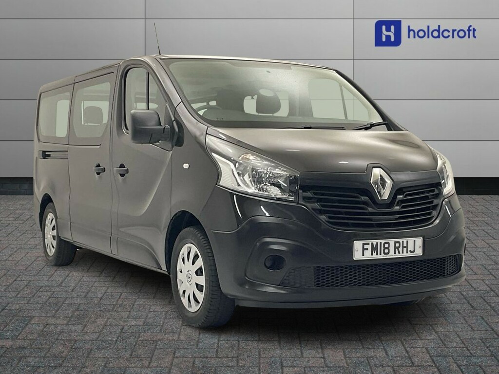 Renault Trafic Ll29 Energy Dci 125 Business 9 Seater Black #1