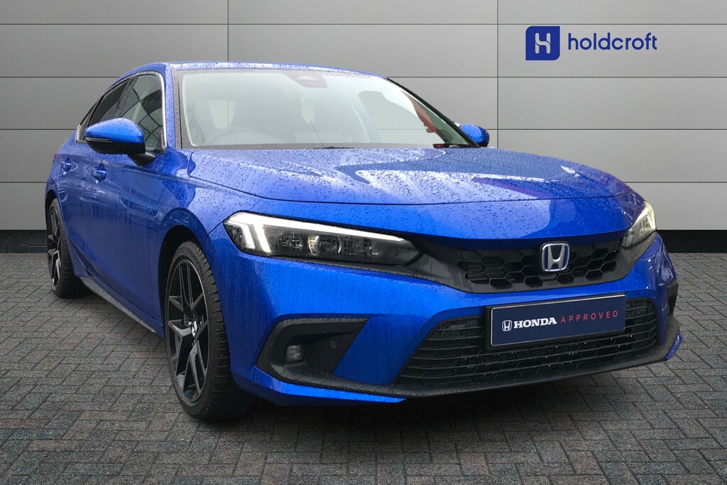 Compare Honda Civic 2.0 Ehev Advance Cvt RE73YMJ Blue