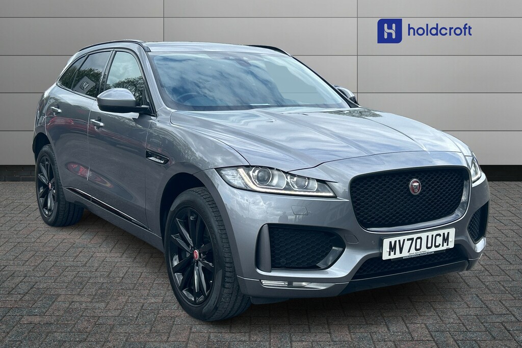 Compare Jaguar F-Pace 2.0D 180 Chequered Flag Awd MV70UCM Grey