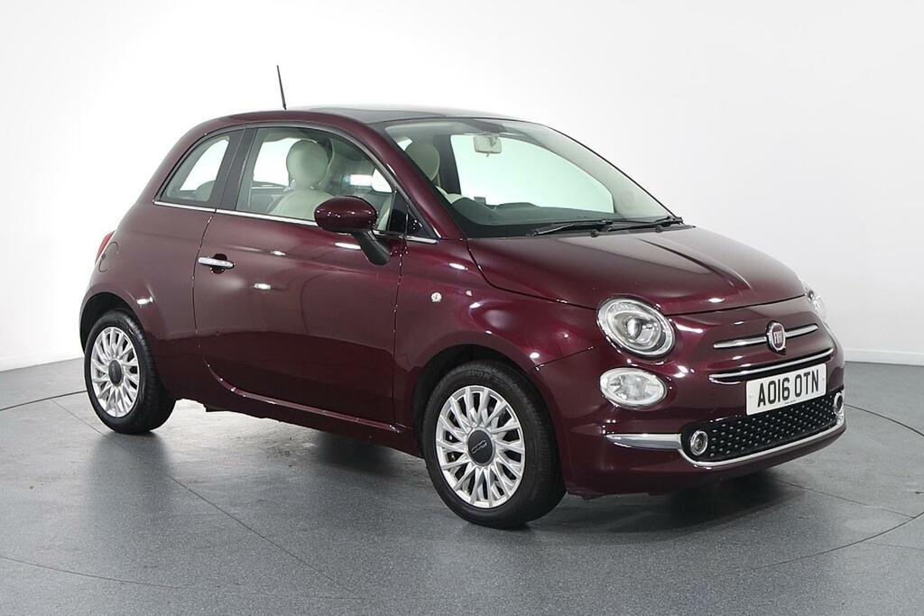 Compare Fiat 500 Lounge Only 6,595 Or AO16OTN 