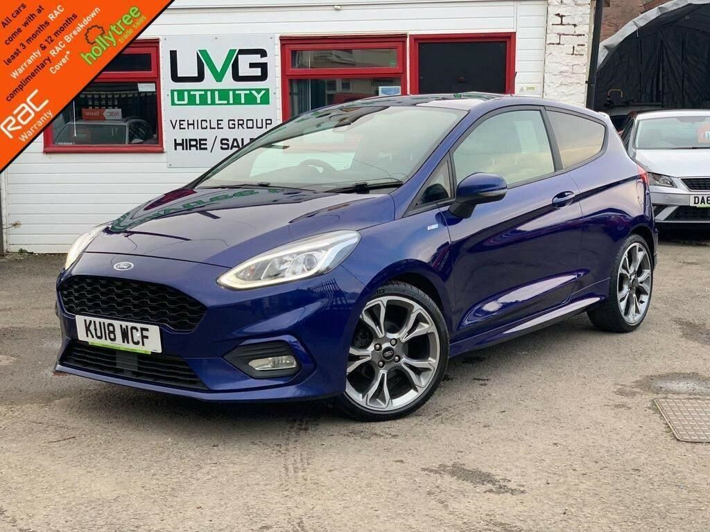 Compare Ford Fiesta 1.0 1.0T Ecoboost St-line X Euro 6 Ss KU18WCF Blue