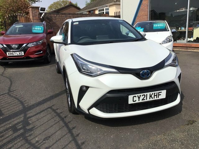 Compare Toyota C-Hr 1.8 Excel 121 CY21KHF White