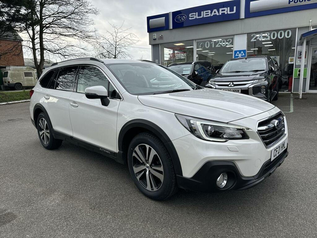 Subaru Outback I Se Premium White #1