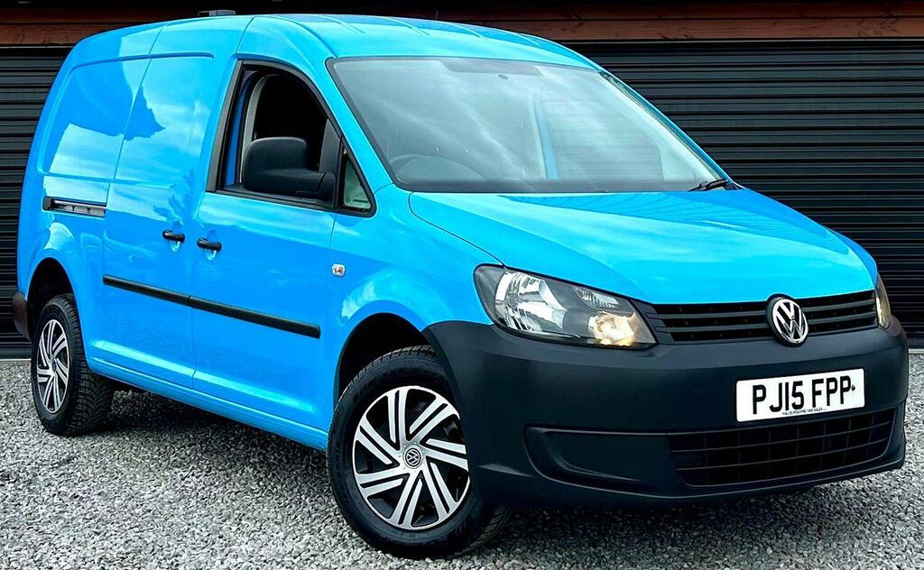 Compare Volkswagen Caddy Panel Van PJ15FPP Blue