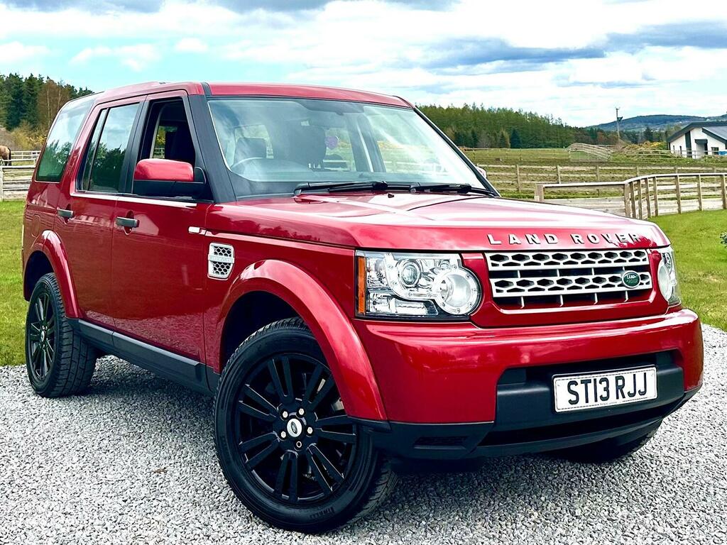 Land Rover Discovery 4 4 Estate Red #1