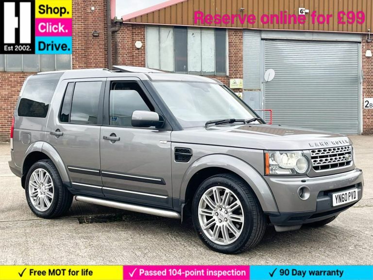 Compare Land Rover Discovery 3.0 Sd V6 Hse Commandshift 4Wd Euro 5 YN60PVD Grey