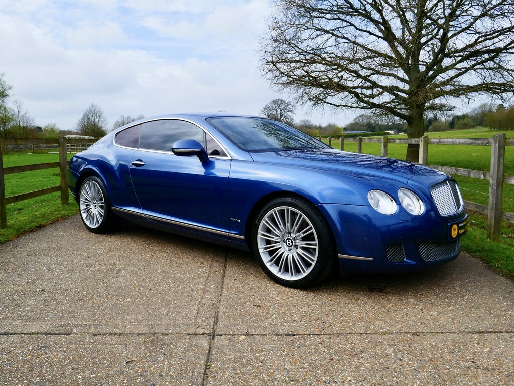 Compare Bentley Continental Coupe W12RSG Blue