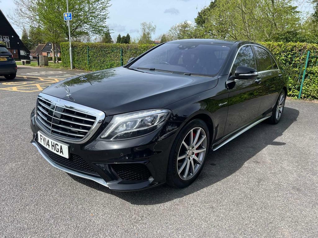 Compare Mercedes-Benz S Class 5.5 S63l V8 Amg G-tronic Euro 6 Ss FY14HGA Black
