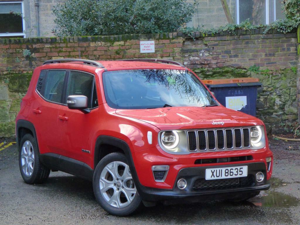Compare Jeep Renegade 1.0 Gse T3 Limited Euro 6 Ss XUI8635 Red