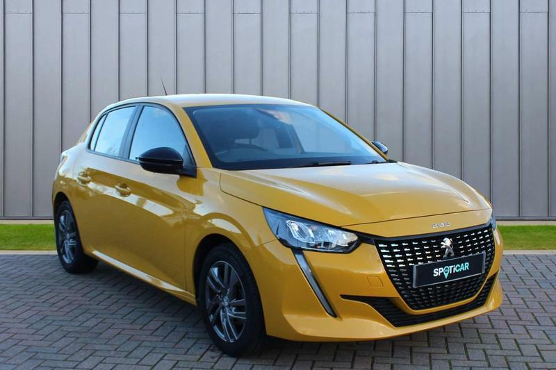 Compare Peugeot 208 1.2 Puretech Active Premium Euro... HJ22WLE Yellow