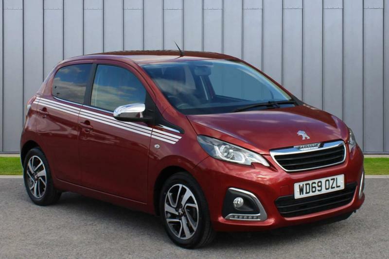 Compare Peugeot 108 1.0 Collection Euro 6 Ss WD69OZL Red