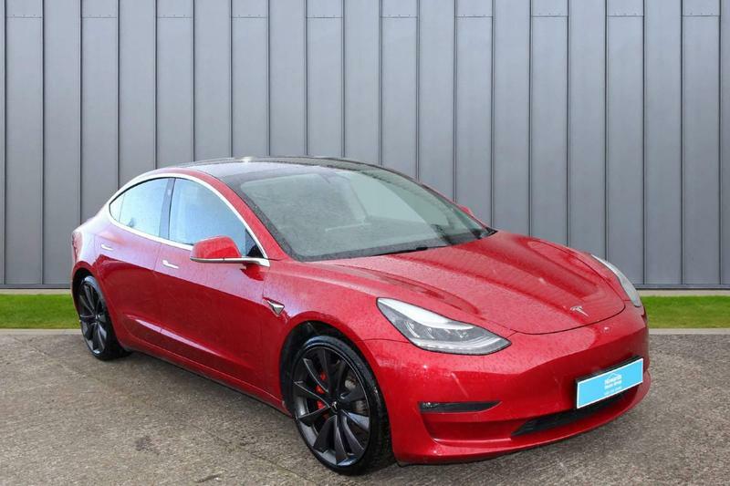 Tesla Model 3 Dual Motor Performance 4W... Red #1