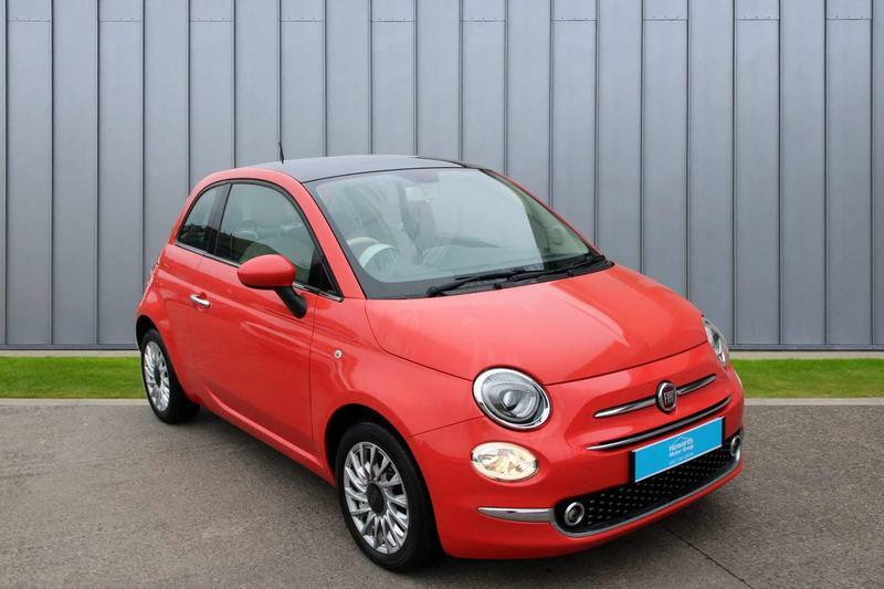 Compare Fiat 500 1.2 Lounge Euro 6 Ss HG66HYC Pink
