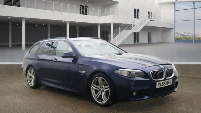 BMW 5 Series 3.0 535D M Sport Blue #1