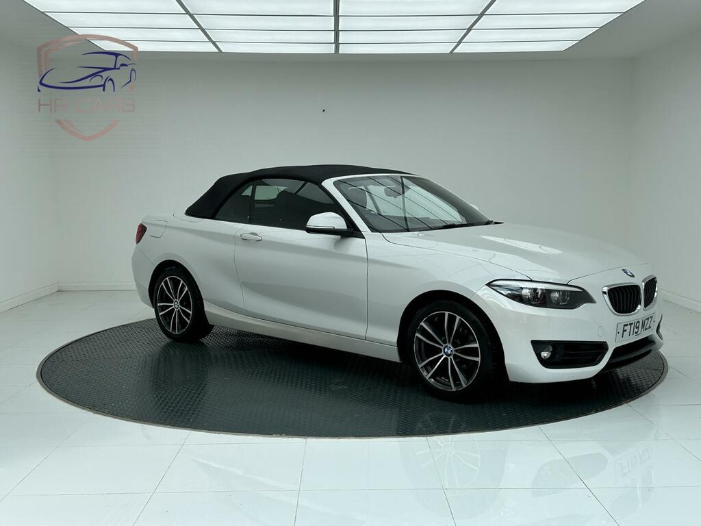 Compare BMW 2 Series 1.5 218I Gpf Sport Convertible Eur FT19MZZ White
