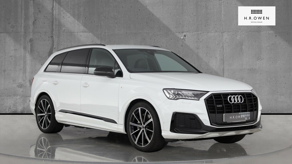 Compare Audi Q7 S Line Black Edition 45 Tdi VN23LDD White