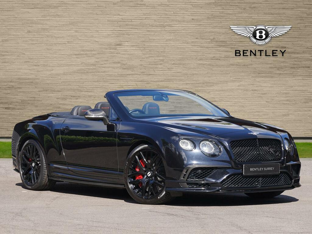 Compare Bentley Continental Continental Supersports EO68XAJ Black