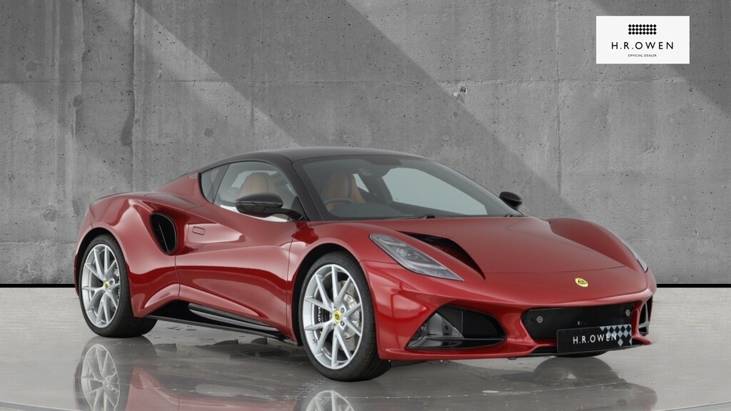 Compare Lotus Emira First Edition V6 AO73TPX Red