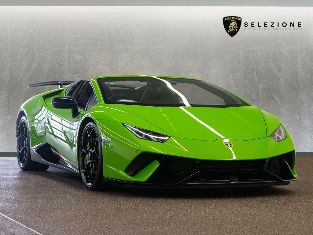Compare Lamborghini Huracan Performante Spyder  