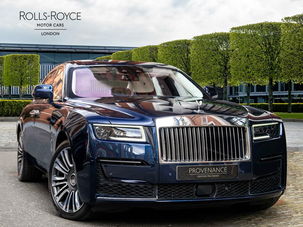 Compare Rolls-Royce Ghost Saloon  Blue
