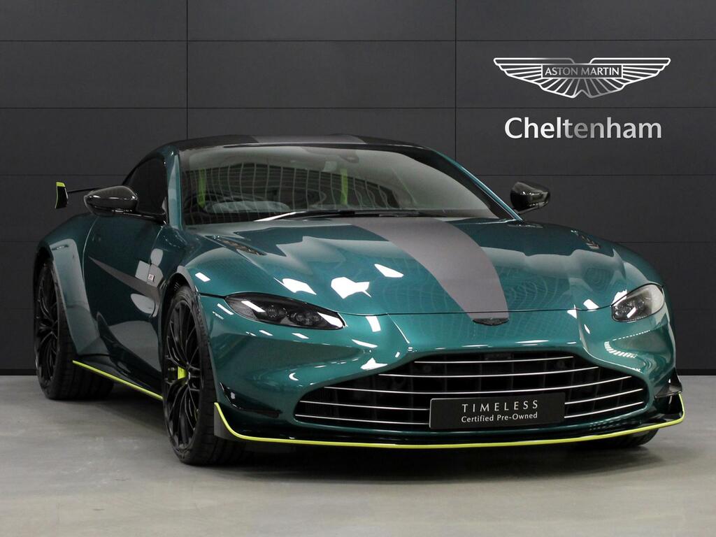 Compare Aston Martin Vantage F1 Edition Coupe HK71KRV Green