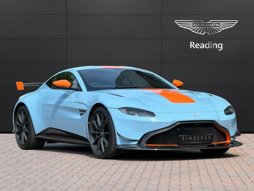 Compare Aston Martin V8 Vantage WU19FMX Blue