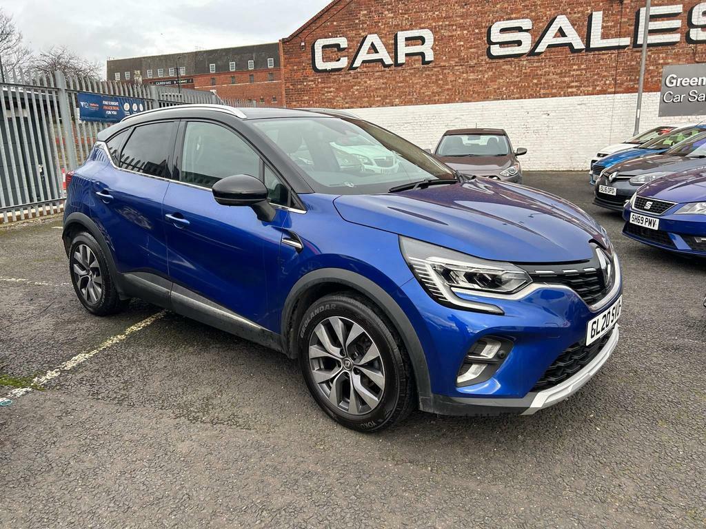 Compare Renault Captur 1.0 Tce S Edition Euro 6 Ss GL20SVD Blue