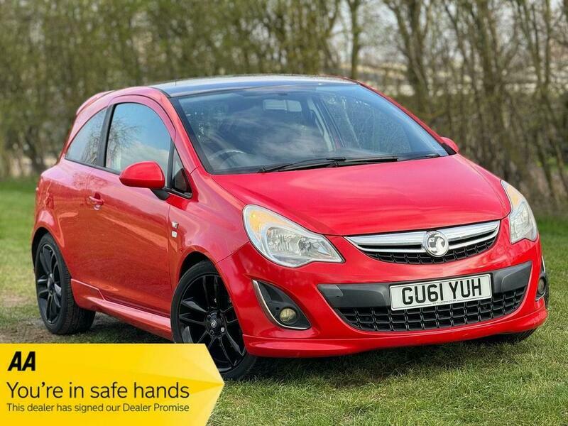 Compare Vauxhall Corsa Limited Edition GU61YUH Red