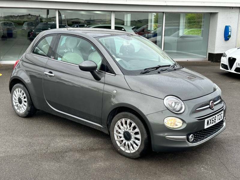 Compare Fiat 500 500 Lounge WX68TZG Grey