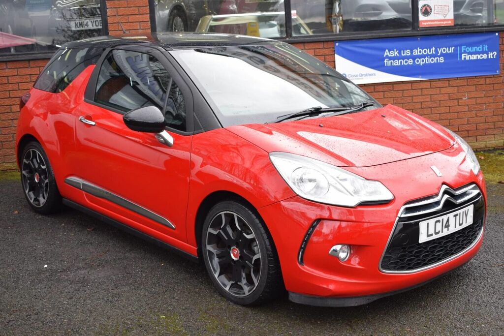 Compare Citroen DS3 Hatchback 1.6 E-hdi Airdream Dstyle Plus Euro 5 S LC14TUY Red