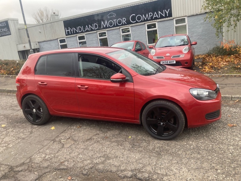 Compare Volkswagen Golf S Tdi YD10UOY Red
