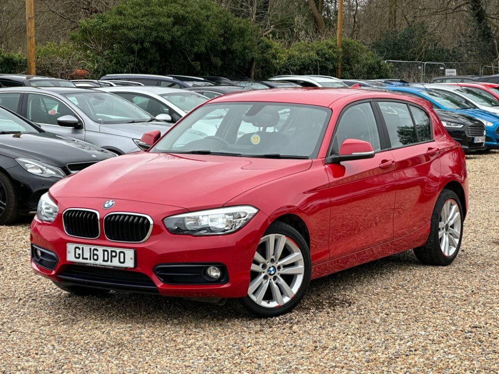 Compare BMW 1 Series 1.5 118I Sport Euro 6 Ss GL16DPO Red