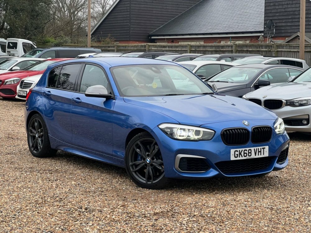 Compare BMW 1 Series 3.0 M140i Shadow Edition Euro 6 Ss GK68VHT Blue