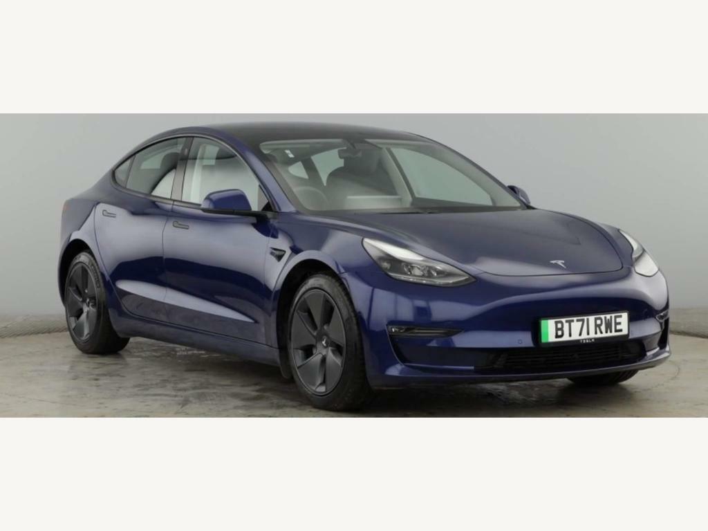 Compare Tesla Model 3 Dual Motor Long Range 4Wde BT71RWE Blue