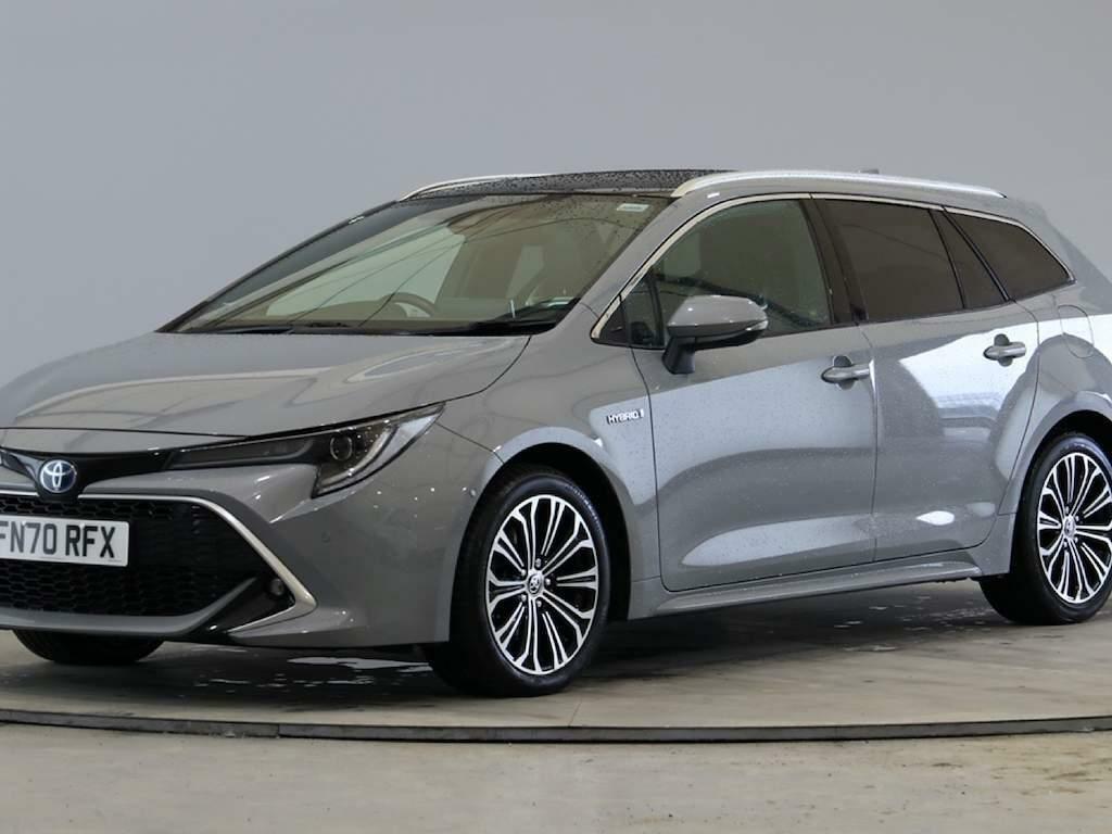 Compare Toyota Corolla 2.0 Vvt-h Excel Touring Sports Cvt Euro 6 Ss FN70RFX Grey